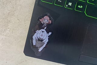 Sticker On Your Laptop