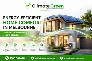 The Future of Home Comfort in Melbourne: Energy-Efficient Heating, Cooling & Rebates Explained