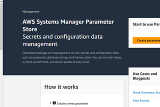 Amazon API Gateway and an Integration to AWS Systems Manager’s Parameter Store