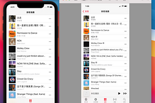 #33 Use UITableViewController with dynamic prototypes to imitate Apple Music