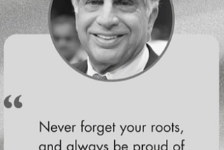 A Letter From Ratan Tata