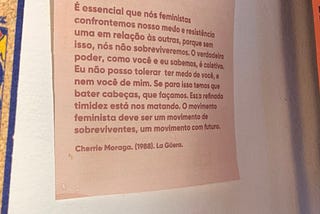 “Essa refinada timidez está nos matando”