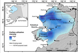 Mapping potential effects of proposed roads on migratory connectivity for a highly mobile herbivore…