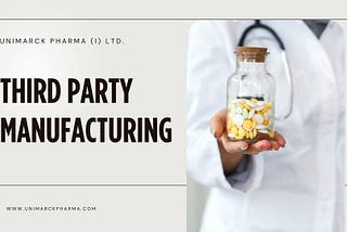 Manufacturing Services For Pharma Products in India