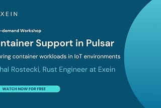 Container Support in Pulsar