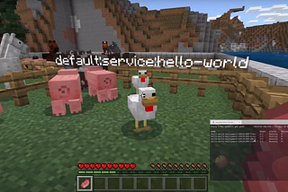 Minecraft as a k8s admin tool