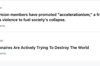 The Crazy “Fringe” Philosophy Motivating Musk, Trump and Vance
