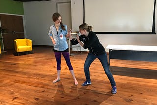 What I learned in a women’s self defense class and a Q&A with our instructor Liz
