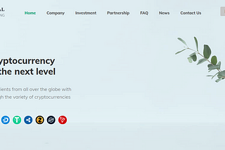 Cryptocapital Investment Platform [2021]