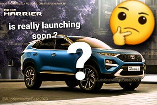 2023 Tata Harrier Facelift is Really Launching soon ?