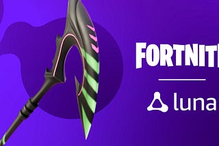 Get the Velocity Edge Pickaxe in Fortnite by Playing on Luna