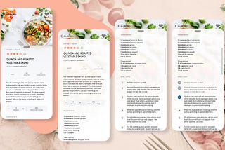 UX/UI Case Study: Recipe App