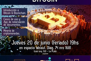 Introducción a Bitcoin & Blockchain