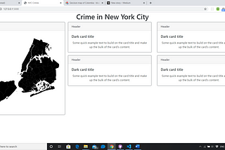 create the nyc map