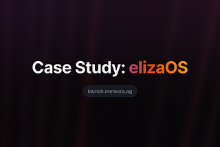 DAMM v2 Case Study: elizaOS