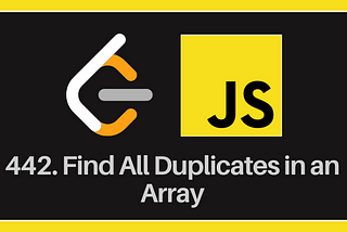 442. Find All Duplicates in an Array using Javascript on Leetcode | DSA with JS