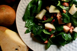 Pear and Pomegranate Salad — Green Salad