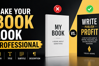 Why Most Self-Published Books Fail Before Anyone Reads Them The simple book packaging mistakes that quietly kill sales on Amazon