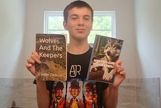 Caiden Dedrick Announces His Release Of The Newest Book “Wolves And The Keepers 2" (The Sequel To…