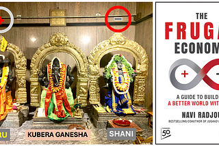 Kubera Ganesha teaches us how to Be Better ⨁ with Less ⊖