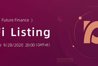 [Листинг] Bibox Дефи Проведет Листинг Future Finance (FFT) 09/28/2020