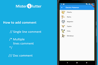 Step By Step Tutorial in Learning Flutter: Lesson 9 — How to Add Comment