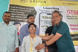 Thank You Mr Shrivas — A Govt school teacher with a difference