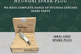 Hyundai spark plug 1881411051