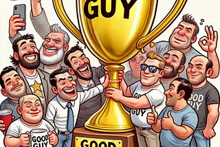 The boys will be boys have grown up to be. “Not All Men” Men…