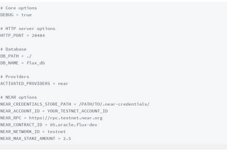 Flux protocal : How to setup a node ?