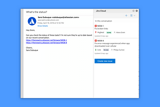 Outlook + Jira: A match made in productivity heaven