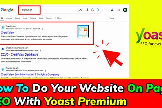 How To Do Your Website On Page SEO With Yoast Premium
