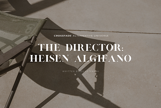 赤 — the director: heisen algifano