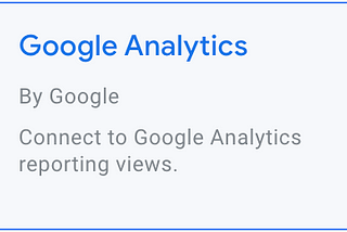 Comparing 100+ Websites with Google Analytics