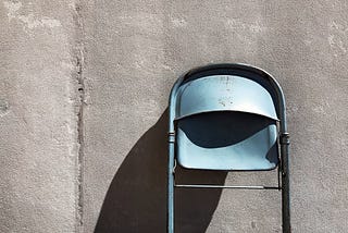 The Power of… A Folding Chair