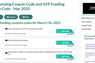 Latest OFP Funding Coupon Code — Get 55% OFF Now!