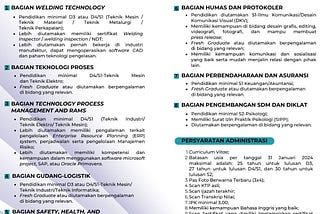 Lowongan Kerja PT Industri Kereta Api Indonesia INKA (Persero) Tahun 2024