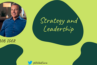 Strategy and Leadership