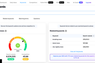 7 Top Youtube Keywords from VidIQ (as of March 2023)