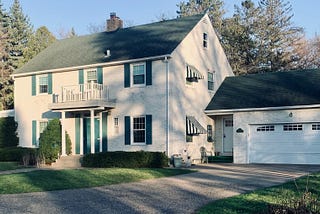 Photo of classic home.