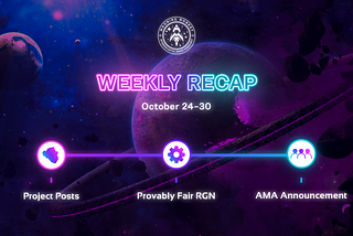 Weekly Recap: October 17–23