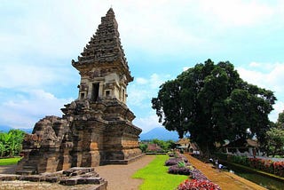 A Temple Since 13th Century in Indonesia