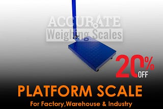 A12 model l-duty platform weighing scale