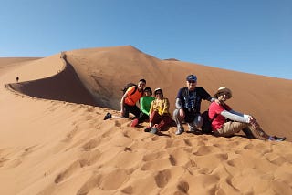 Postcards from Namibia