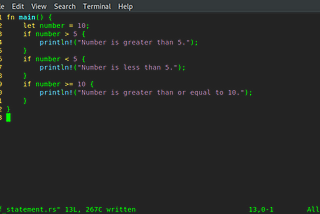 Rust: Basic Language Use