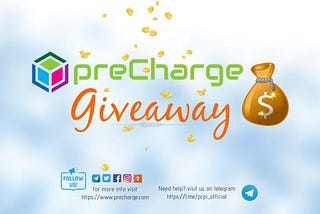 preCharge (5000 PCPi) giveaway — Easiest Steps — for first 20 new preCharge wallet signup only