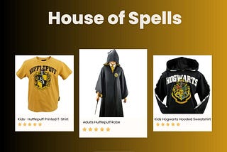 Harry Potter Clothing — House of Spells