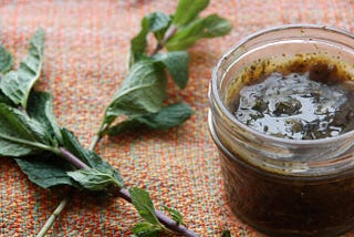 Mint Capers Anchovies Sauce