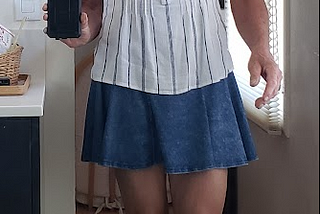 What should I do when people are uncomfortable seeing me in a dress?