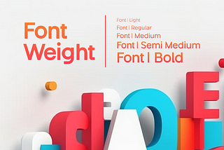Be Careful About Font Weight